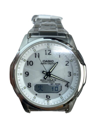 【中古】CASIO◆クォーツ腕時計/デジアナ/WVA-M630D-7AJF【服飾雑貨他】 【中古】CASIO◆クォーツ腕時計/デジアナ/WVA-M630D-7AJF【服飾雑貨他】