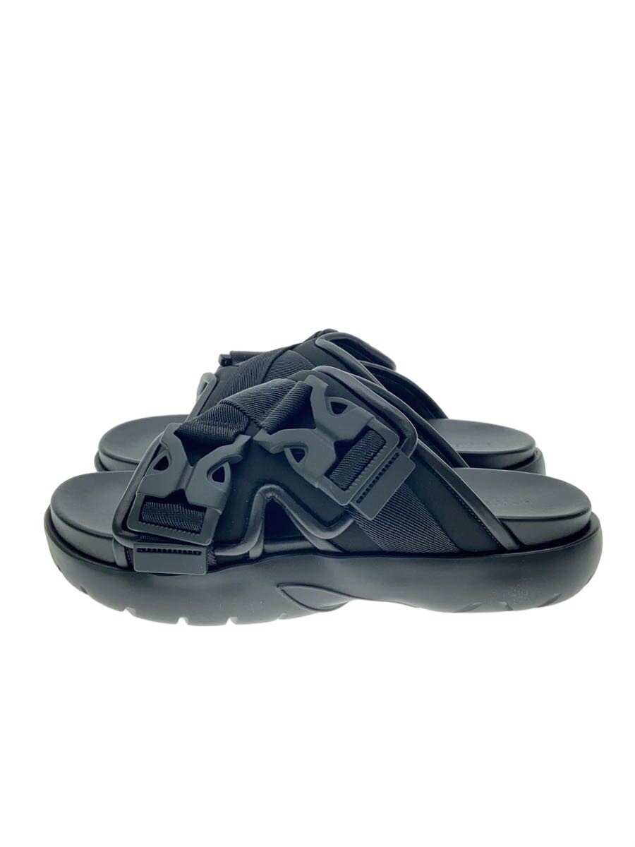 【中古】BOTTEGA VENETA◆スナップスライドサンダル/サンダル/42/BLK【シューズ】