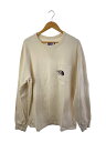 【中古】THE NORTH FACE◆スウェット/L/コットン/CRM/NT3405N【メンズウェア】