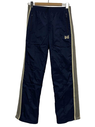 【中古】Needles◆Sideline Nylon Track Pants/S/ナイロン/NVY/NS1618【メンズウェア】 【中古】Needles◆Sideline Nylon Track Pants/S/ナイロン/NVY/NS1618【メンズウェア】