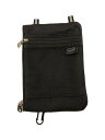 【中古】FREAK’S STORE◆ポーチ/ナイロン/BLK【バッグ】
