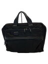 【中古】TUMI◆ブリーフケース/キャンバス/BLK【バッグ】