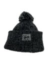 【中古】STUSSY◆ニットキャップ/--/アクリル/GRY/メンズ【服飾雑貨他】