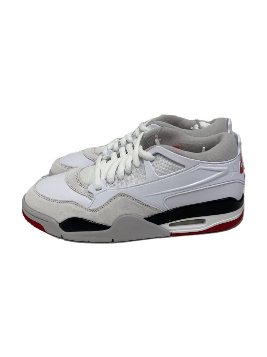 【中古】NIKE◆FQ7939-102/AIR JORDAN 4 RM_エア ジョーダン 4 RM/27.5cm/WHT//【シューズ】