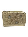 【中古】SALON DE ALFURD TOKYO/財布/レザー/GLD/総柄/レディース【服飾雑貨他】
