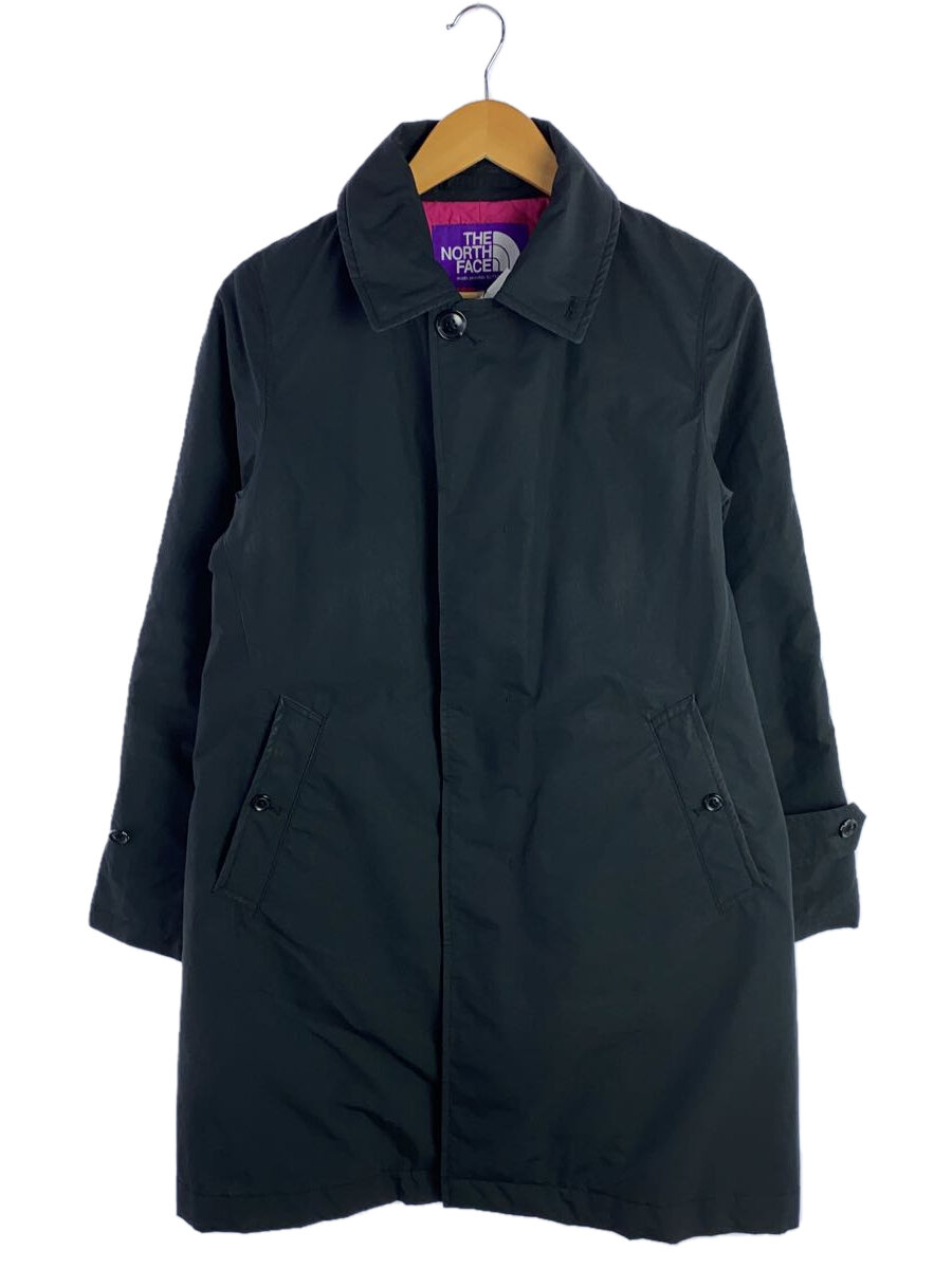 【中古】THE NORTH FACE PURPLE LABEL◆インサレーションステンカラーコート/M/ポリエステル/BLK【レディースウェア】