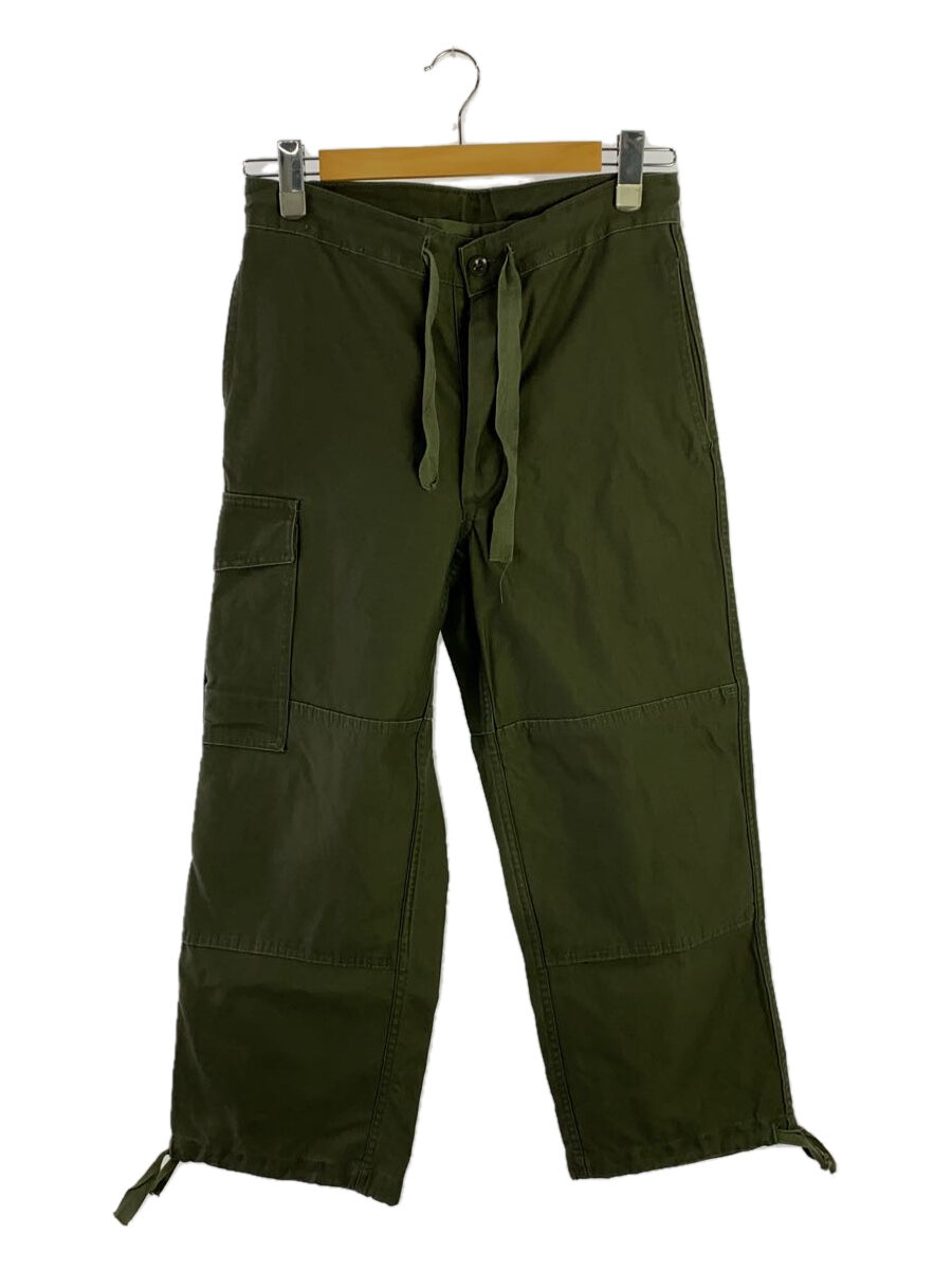 【中古】MILITARY◆カーゴパンツ/--/コットン/KHK【メンズウェア】
