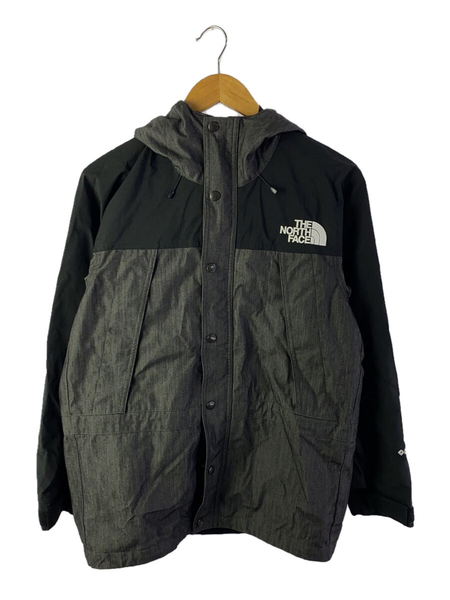 【中古】THE NORTH FACE◆MOUNTAIN LIGHT DENIM JACKET_マウンテンライトデニムジャケット/S/ナイロン【メンズウェア】