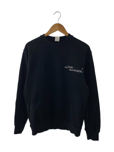 【中古】CRIMIE◆スウェット/M/コットン/BLK/CR1-02D5-CW04//【メンズウェア】