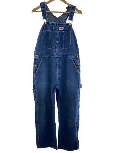 【中古】DICKIES◆80s オーバーオール/36/デニム/IDG【メンズウェア】 【中古】DICKIES◆80s オーバーオール/36/デニム/IDG【メンズウェア】