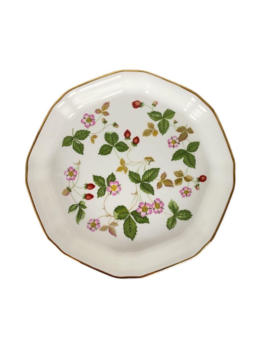 【中古】WEDGWOOD◆ワイルドストロベリー/プレート/ホワイト//【キッチン用品】