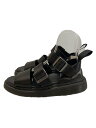【中古】Dr.Martens◆ダブルストラップ/サンダル/UK5/BLK/レザー【シューズ】(4)