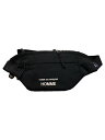 【中古】COMME des GARCONS HOMME◆バッグ/ブラック/ウエストバッグ/ウエストポーチ/CORDURA/シンプル/ギャルソン【バッグ】
