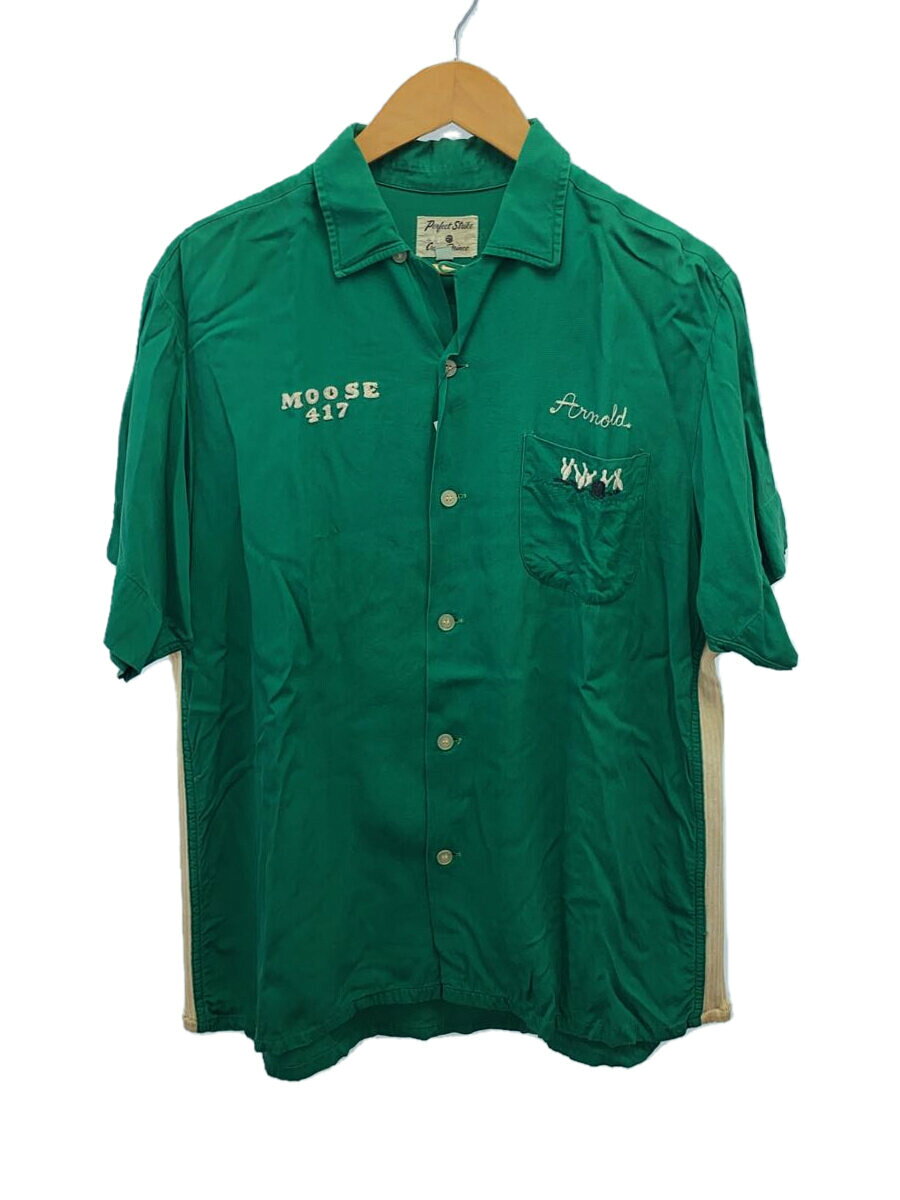 【中古】Crown Prince/半袖シャツ/L/GRN/グリーン/緑