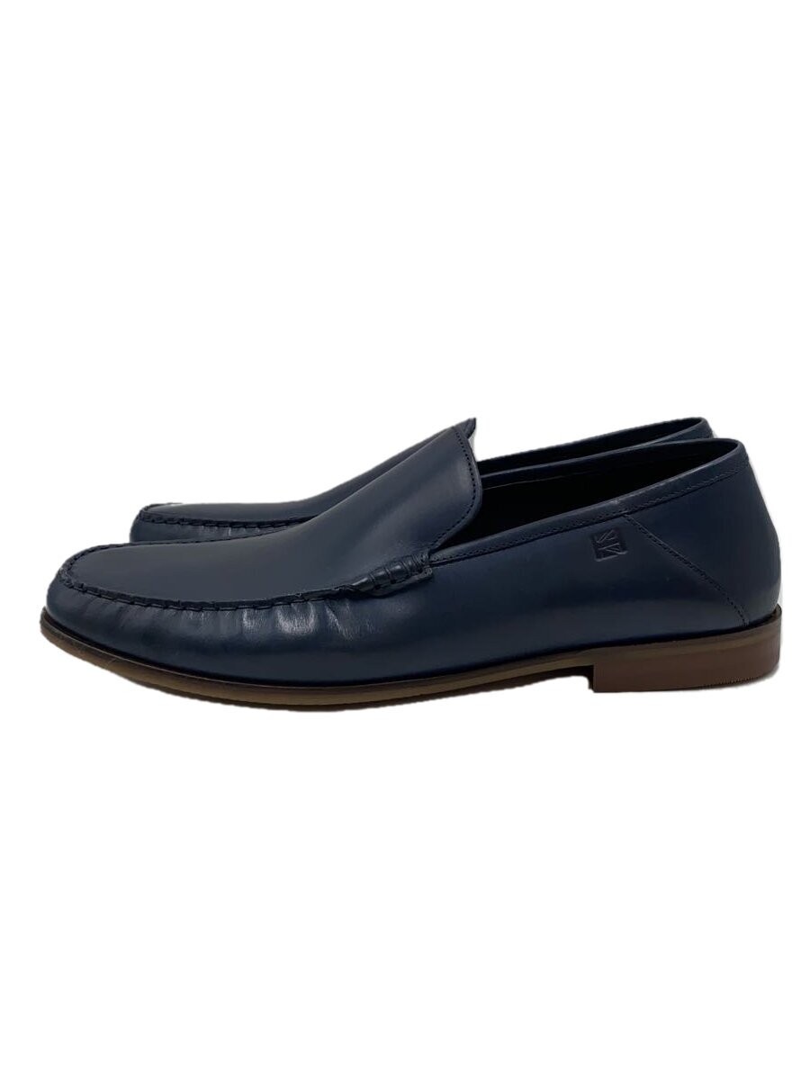 Deck Shoes - 【中古】KATHARINE HAMNETT LONDON◆デッキシューズ/27cm/NVY/レザー/34029【シューズ】