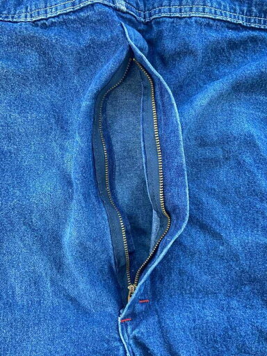 【中古】DICKIES◆オーバーオール/オーバーサイズ/W58/デニム/IDG/無地【メンズウェア】