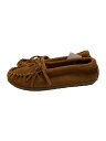 【中古】MINNETONKA◆フラットパンプス/BRW/スウェード【シューズ】(4)