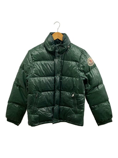 【中古】MONCLER◆ダウンジャケット/0/ナイロン/GRN【メンズウェア】 【中古】MONCLER◆ダウンジャケット/0/ナイロン/GRN【メンズウェア】