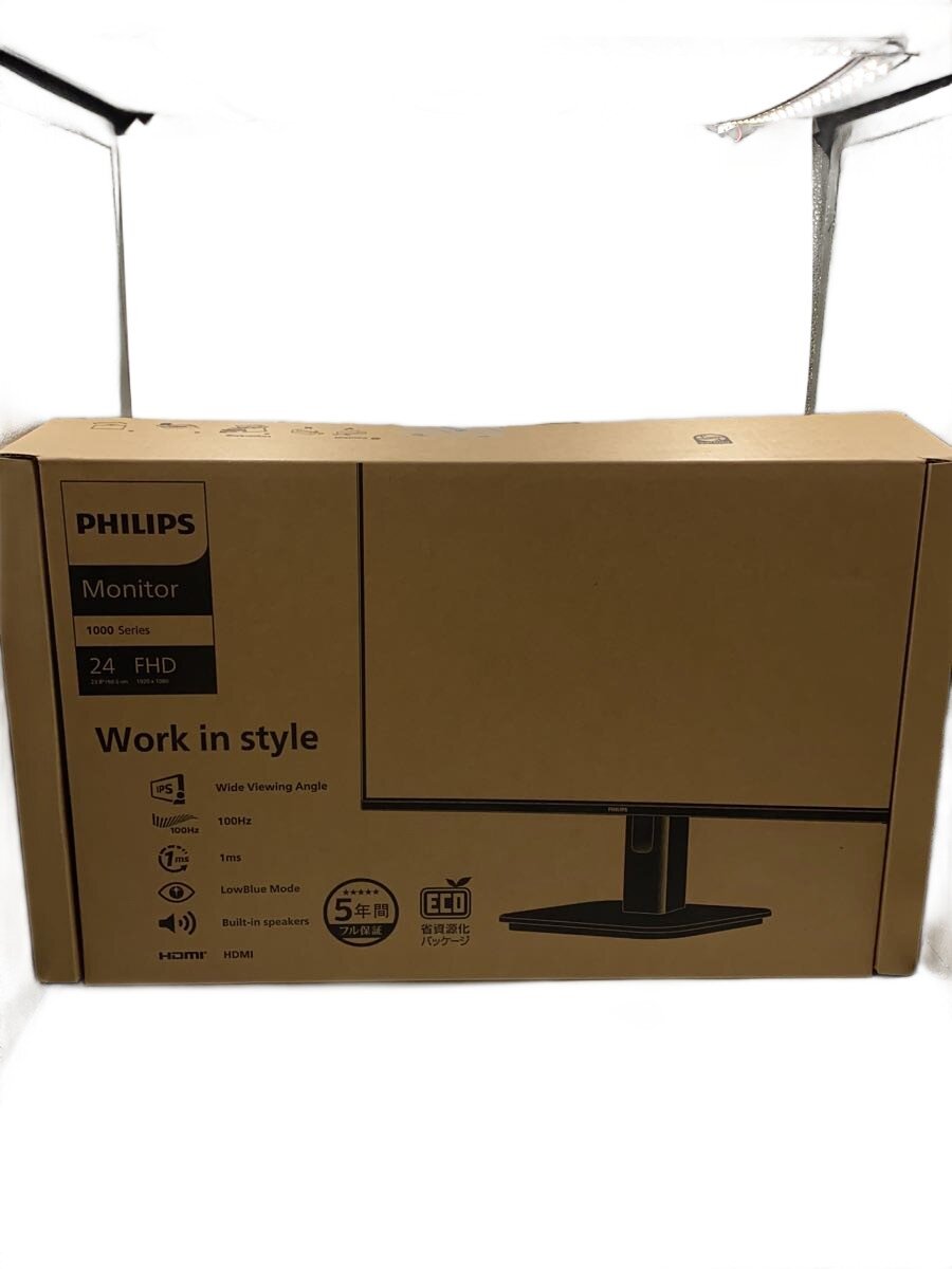 【中古】PHILIPS◆PCモニター・液晶ディスプレイ 24E1N1200AW/11/24インチ【パソコン】