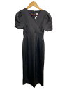 【中古】Katrin TOKYO◆半袖ワンピース/ポリエステル/BLK/2401-0021OP/v-neck maxi onepiece【レディースウェア】(4)