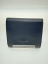 【中古】SAINT LAURENT◆3つ折り財布/レザー/BLK/メンズ【服飾雑貨他】