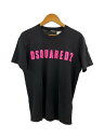【中古】DSQUARED2◆Tシャツ/S/コットン/BLK/S74GD0488【メンズウェア】(4)