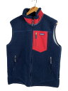【中古】patagonia◆クラシック・レトロX・ベスト_ネイビー/L/ポリエステル/NVY【メンズウェア】