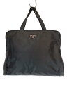 【中古】PRADA◆ブリーフケース/--/BLK/カギ無し【バッグ】