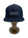 【中古】CHARI & CO NYC◆キャップ/FREE/コットン/IDG/メンズ/957663003【服飾雑貨他】