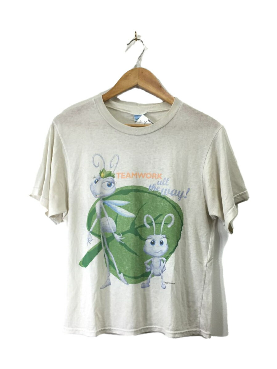 【中古】Disney VINTAGE◆BUGS LIFE/90s/Tシャツ/--/コットン/GRY【メンズウェア】