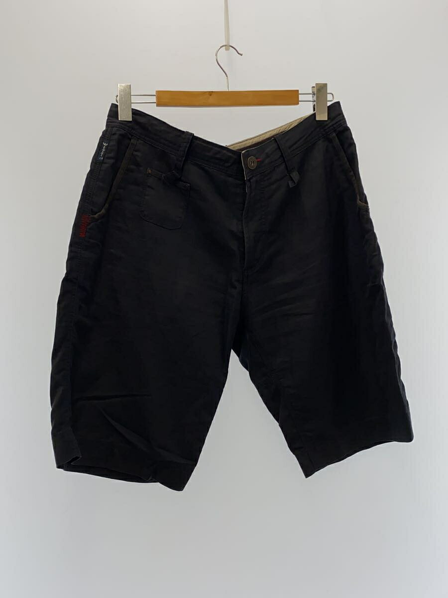 【中古】ARMANI JEANS◆ショートパンツ/33/リネン/NVY/P45AX【メンズウェア】