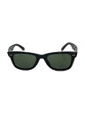 【中古】Ray-Ban◆サングラス/ウェリントン/プラスチック/BLK...(4)