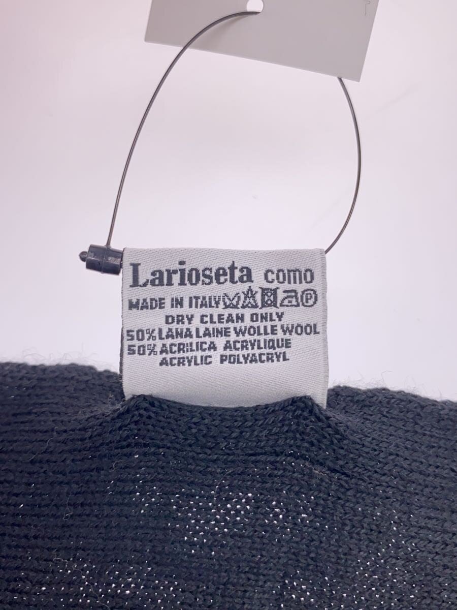 【中古】MOSCHINO◆マフラー/アクリル/BLK/無地/レディース【服飾雑貨他】 3