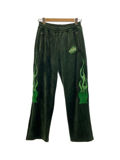 【中古】X-LARGE◆VELOUR TRACK PANTS/ストレートパンツ/S/ポリエステル/グリーン/101244031006【メンズウェア】 【中古】X-LARGE◆VELOUR TRACK PANTS/ストレートパンツ/S/ポリエステル/グリーン/101244031006【メンズウェア】