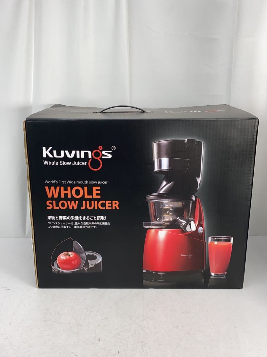 【中古】Kuvings◆ミキサー・フードプロセッサー JSG-622-R [レッド]【家電・ビジュアル・オーディオ】