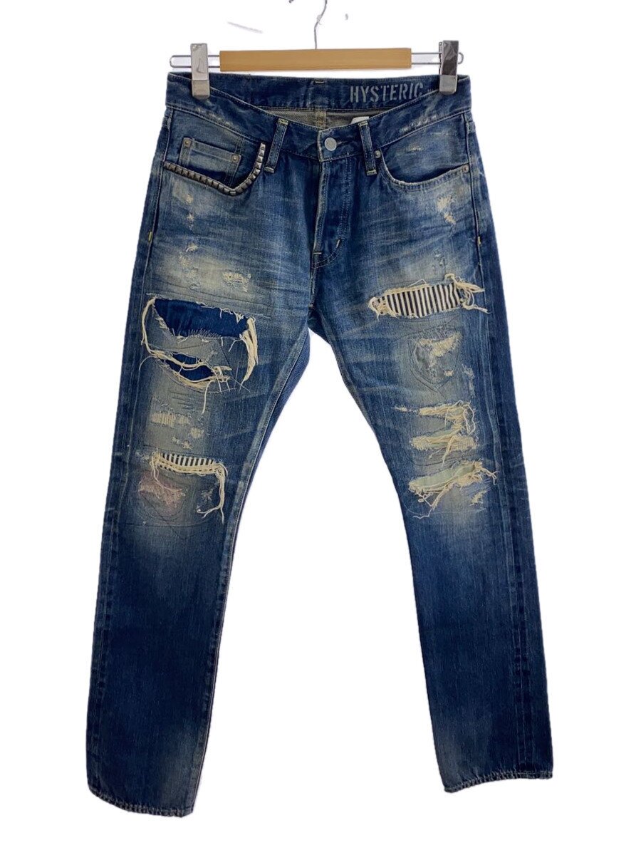 【中古】HYSTERIC GLAMOUR◆ボトム/31/デニム/IDG/0241AP10//【メンズウェア】