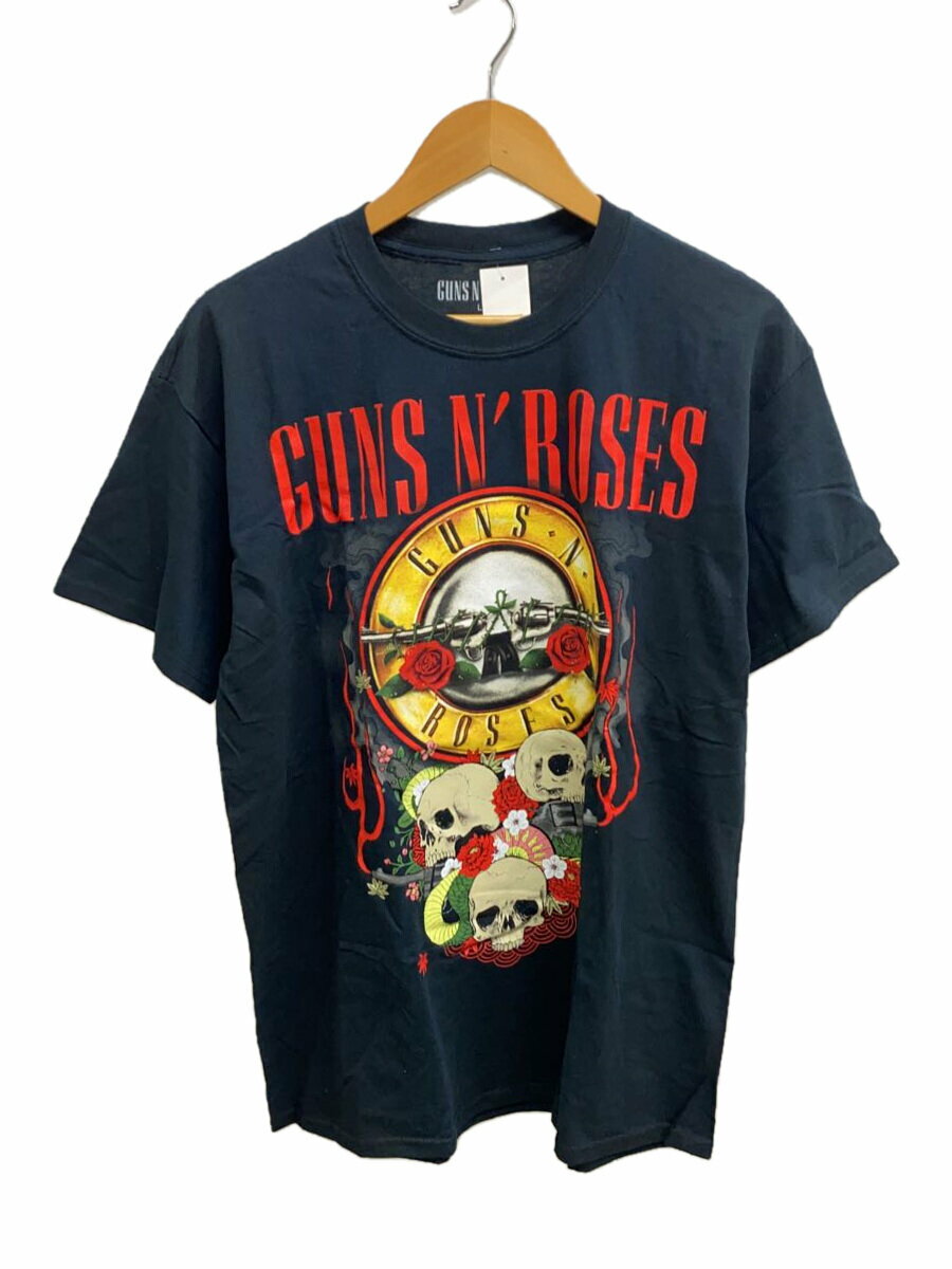 【中古】GUNS N ROSES/Tシャツ/L/コットン/BLK【メンズウェア】