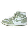 【中古】NIKE◆AIR JORDAN 1_エア ジョーダン 1/24.5cm/GRN【シューズ】(4)