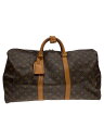 【中古】LOUIS VUITTON◆キーポル・バンドリエール45_モノグラム・キャンバス_BRW/PVC/BRW【バッグ】(4)