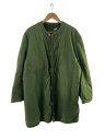【中古】MILITARY◆コート/--/--/KHK/無地【レディースウェア】