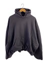 【中古】YEEZY GAP ENGINEERED BY BALENCIAGA◆パーカー/XL/コットン/BLK/無地【メンズウェア】