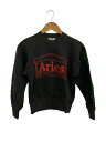 【中古】ARIES◆スウェット/XXS/コットン/BLK/SPAR20001//【レディースウェア】