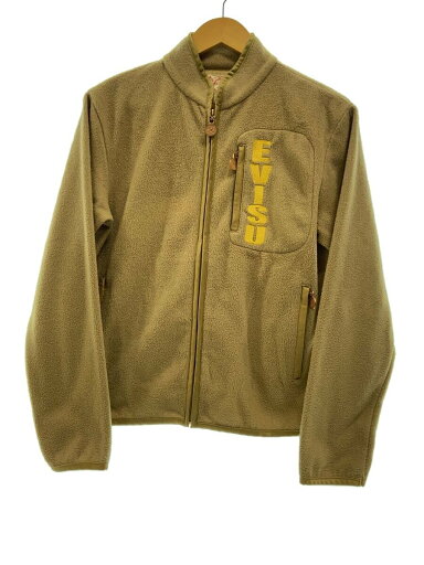【中古】EVISU◆EVISU エヴィス/フリースジャケット/34/ポリエステル/BEG/無地【レディースウェア】 【中古】EVISU◆EVISU エヴィス/フリースジャケット/34/ポリエステル/BEG/無地【レディースウェア】