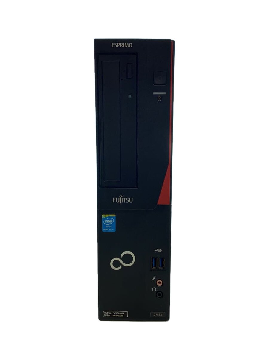 【中古】FUJITSU◆デスクトップPC/Corei5第4/4GB/HDD320GB/2014/FMVD09008【パソコン】