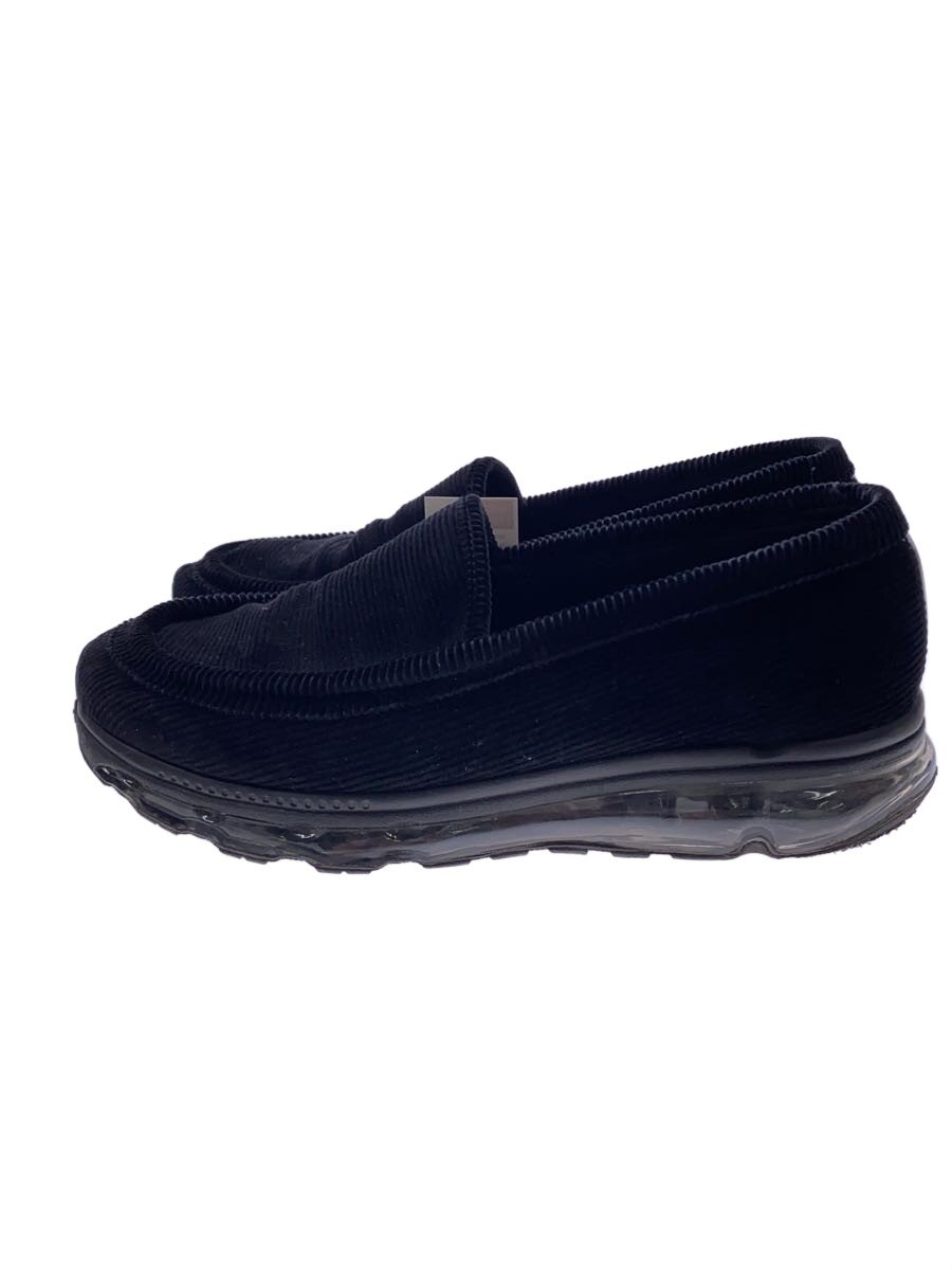 【中古】Tomo & Co◆ローファー/28cm/BLK/コーデュロイ/TM-BLOHM-001【シューズ】