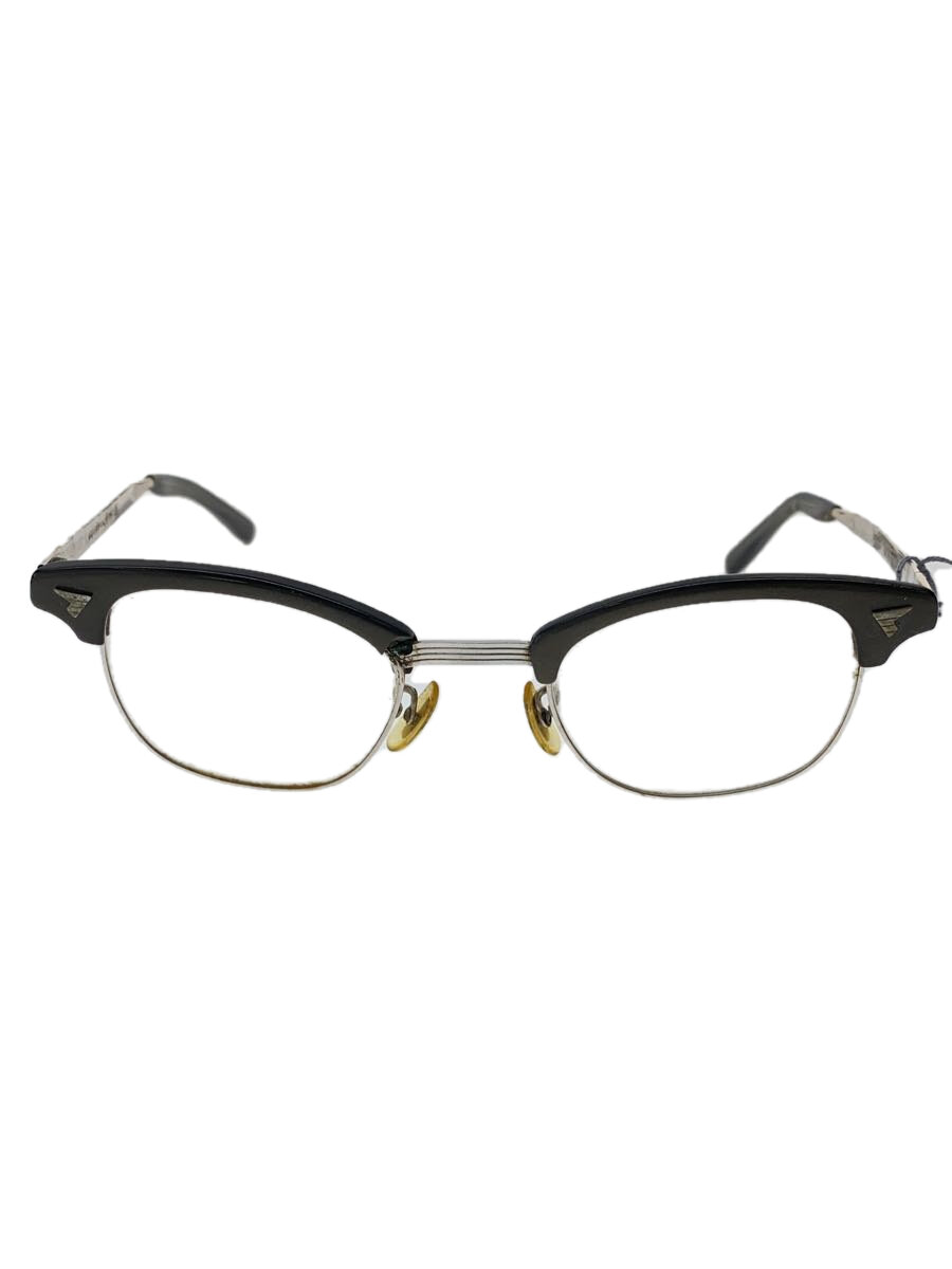【中古】AMERICAN OPTICAL◆メガネ/--/ブラック/クリアレンズ/メンズ【服飾雑貨他】