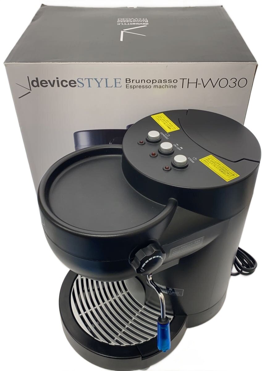 【中古】deviceSTYLE◆デバイスタイル Brunopasso エスプレッソマシン TH-W030//【家電・ビジュアル・オーディオ】