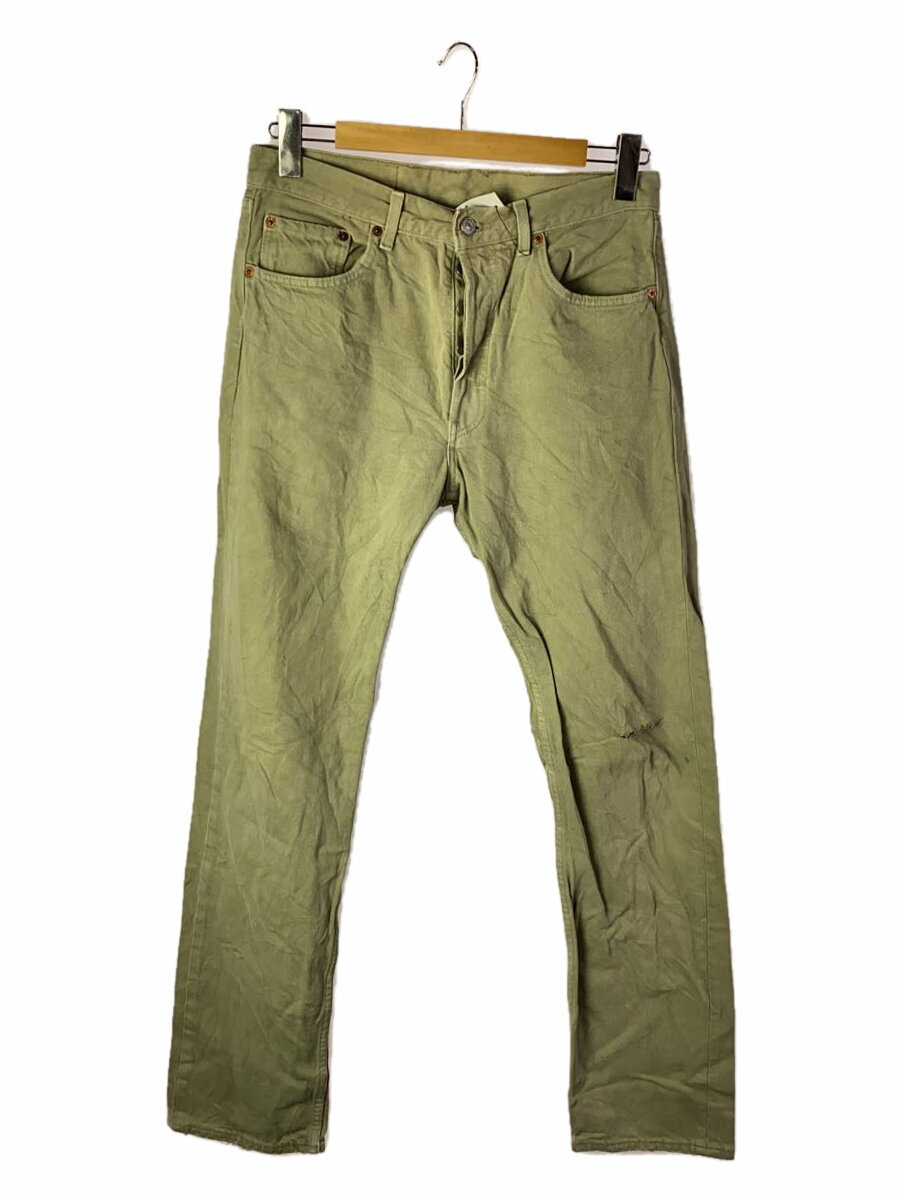 【中古】Levi’s◆ボトム/32/コットン/GRN/5010191【メンズウェア】