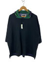【中古】MAISON SPECIAL◆半袖シャツ/1/レーヨン/BLK/11231361331【メンズウェア】