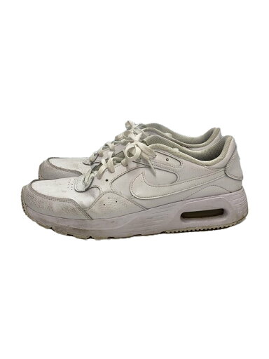 【中古】NIKE◆AIR MAX SC LEA_エア マックス SC LEA/29cm/WHT【シューズ】 【中古】NIKE◆AIR MAX SC LEA_エア マックス SC LEA/29cm/WHT【シューズ】